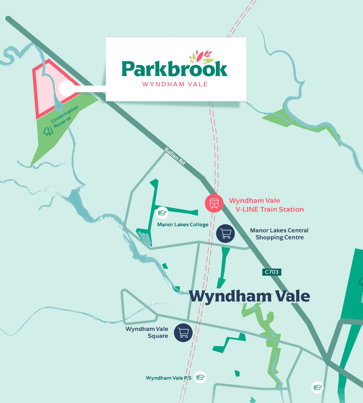 [Land for Sale] Parkbrook Wyndham Vale Estate, Manor Lakes OpenLot